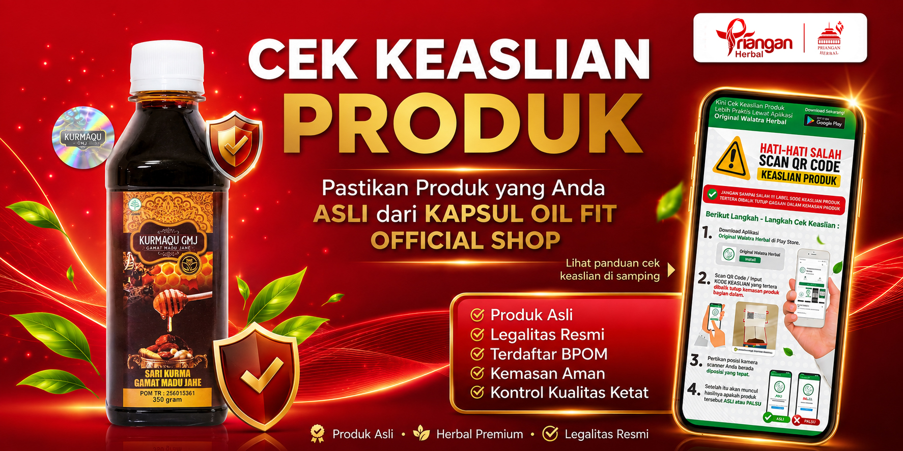 Banner cek keaslian