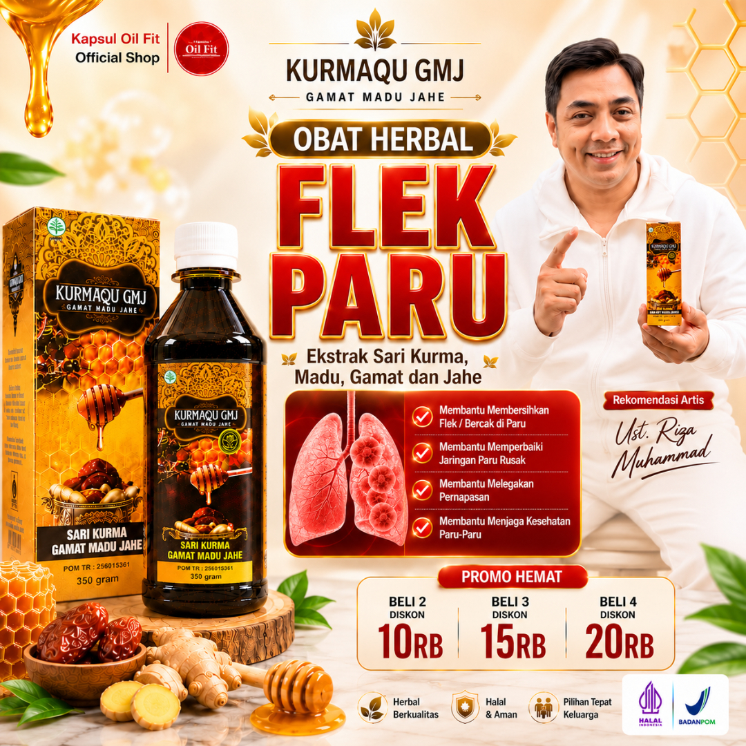 Kurmaqu GMJ Obat Herbal Flek Paru